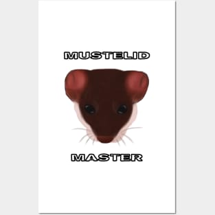 Mustelid Master Transparent Posters and Art